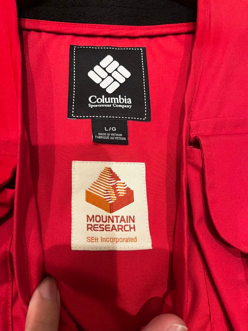 コロンビア×マウンテンリサーチ　フィッシングベスト　Colombia