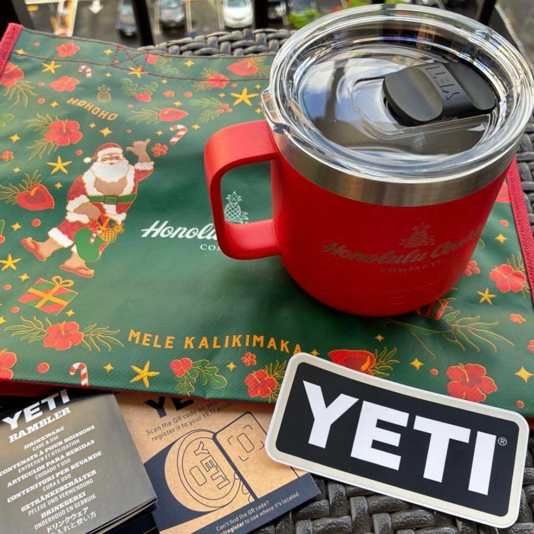 【値下げしました】】ハワイ限定　YETI ホノルルクッキーコラボ ショッパー付