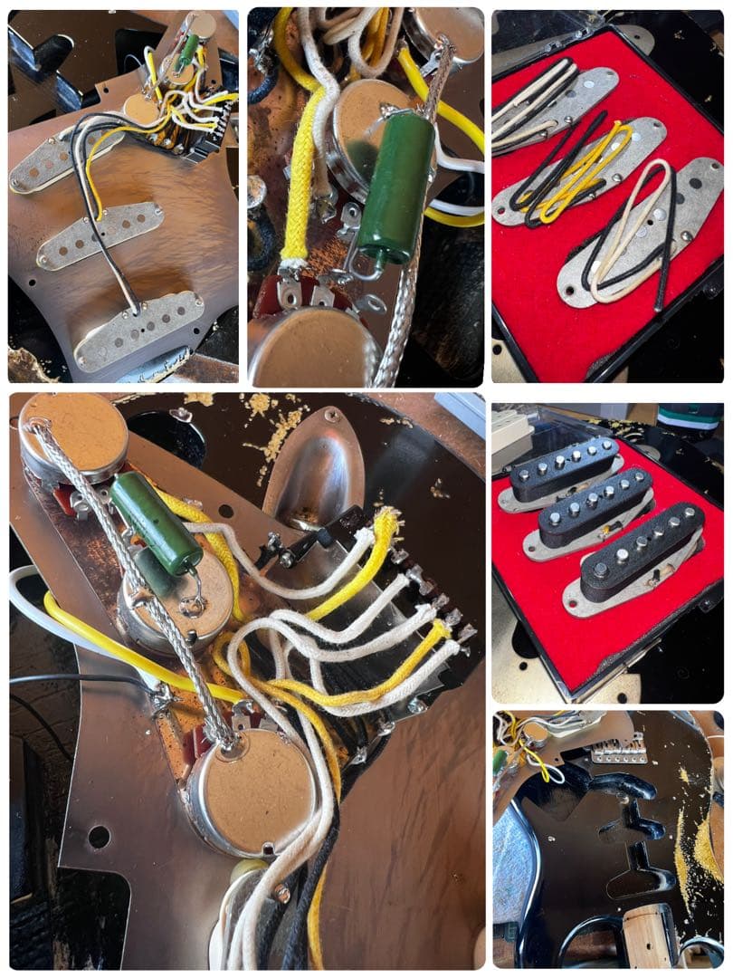 ハードレリック60sストラトキャスター タイプ/ アルニコPUオイルコンデンサー