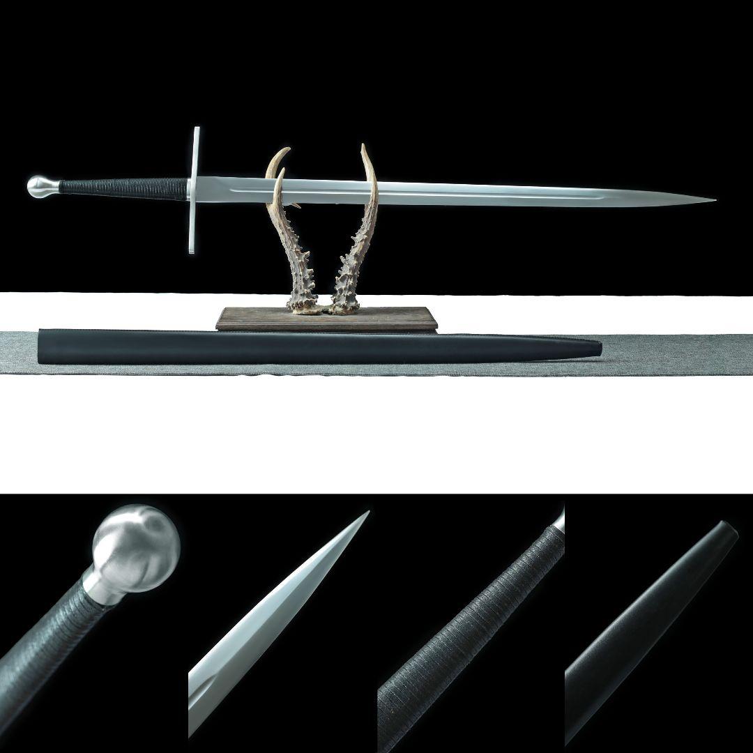 特別価格で一点出品いたします 手鍛造打西洋剣 古兵器 武具 贈り物 長剣