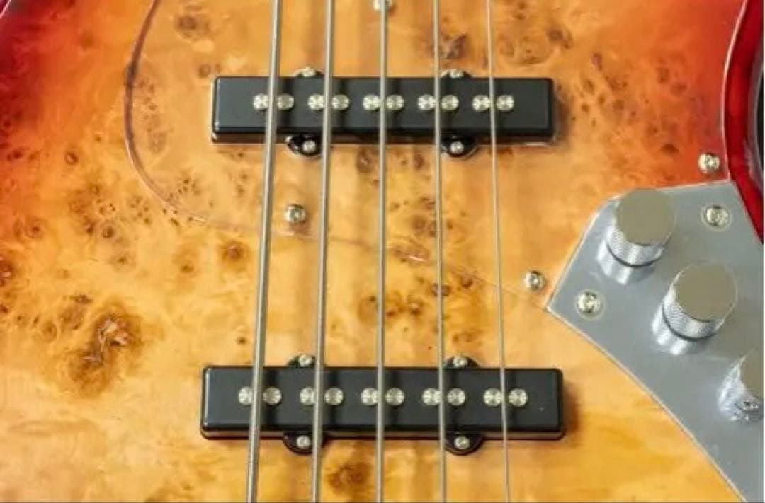 1/5まで５弦ベースBacchus / WJB5-BP/Act RD-B