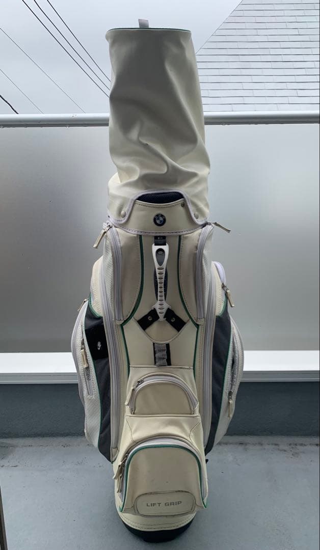  キャディバッグ ホワイト