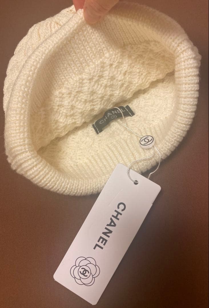 【新品未使用】 CHANEL シャネル ニット帽 ノベルティ