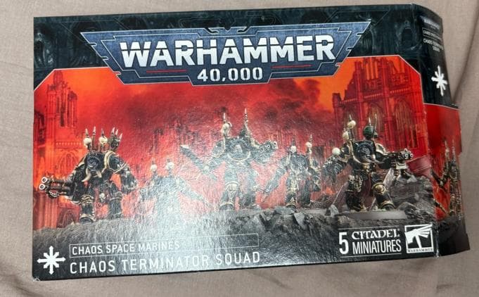 ウォーハンマー ケイオス レギオネア + ターミネー ジャンクタージャンク