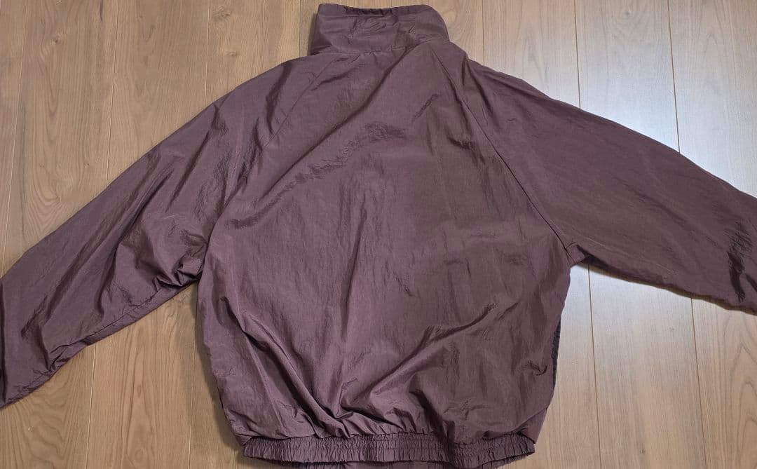 adidas ナイロンジャケット ジャージ上下 セットアップ 上着L ズボンXL