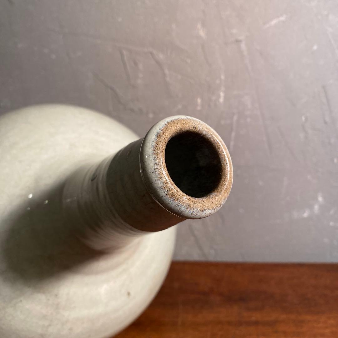 骨董品 白磁徳利 一輪挿し 朝鮮 古伊万里 釉薬 江戸 酒器 花器