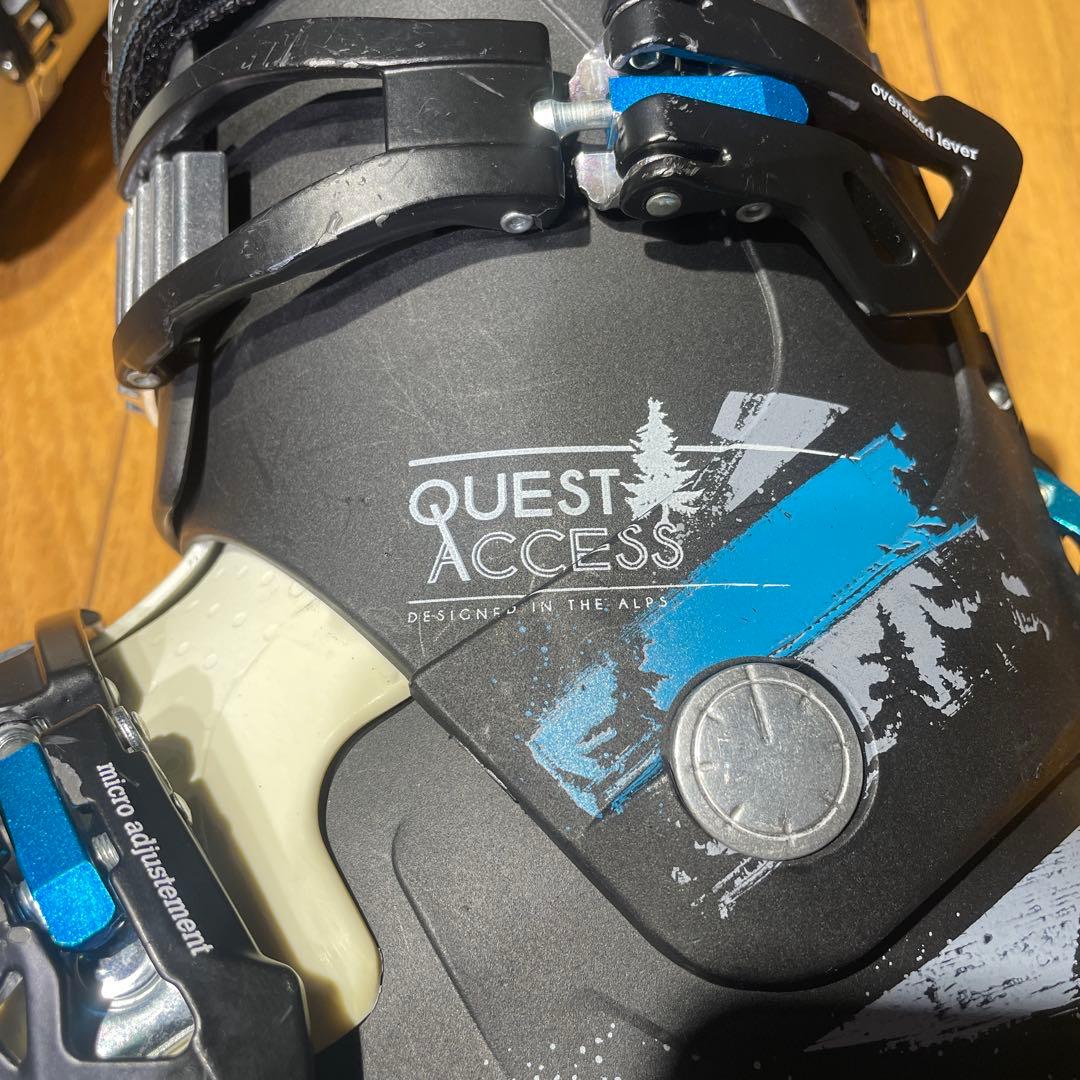 幅広軽量salomon QUEST ACCESS28.0-28.5cmハイク切替
