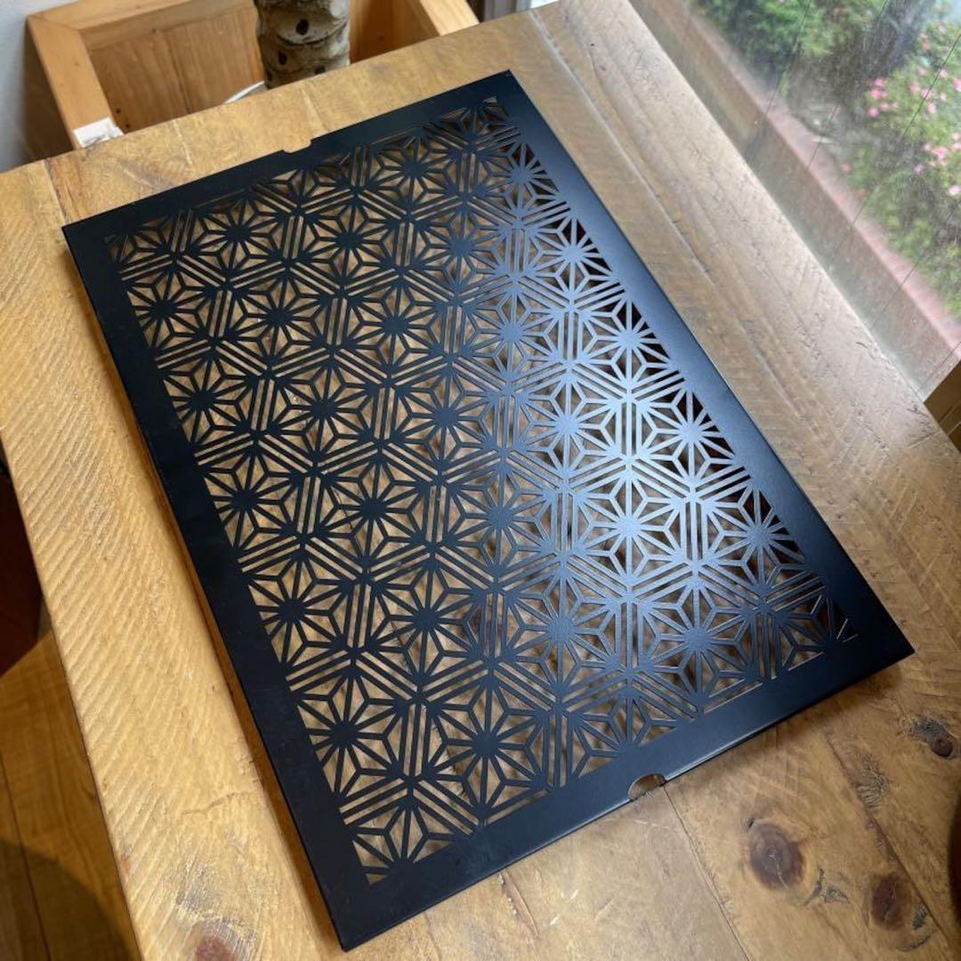 802products 麻の葉柄ワンユニットプレート