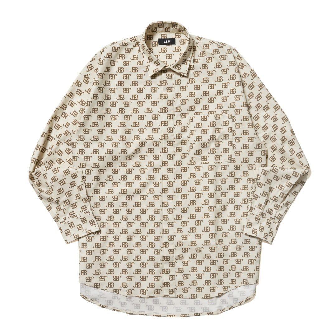 三代目Jsoul Brothers モノグラム シャツ