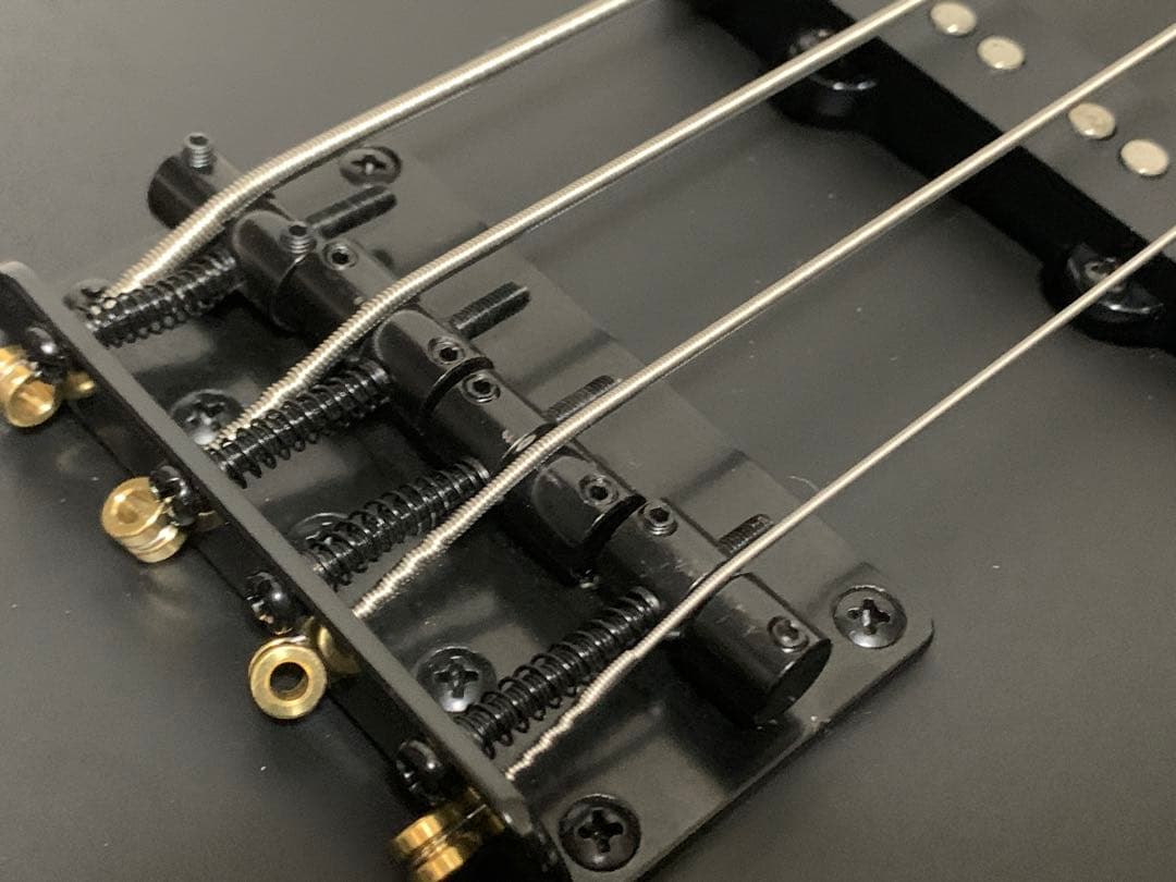 SELDER custom エレキベース JBC-04 マットブラック 漆黒