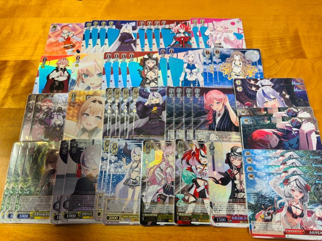ヴァイスシュヴァルツ　ホロライブ　フルホイル　デッキ