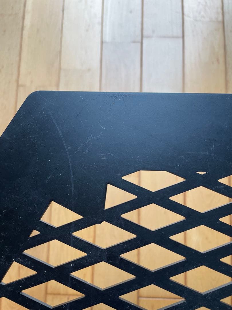 アナキャン ANCAM メタヘキテ L 脚長 六角形 アイアン テーブル