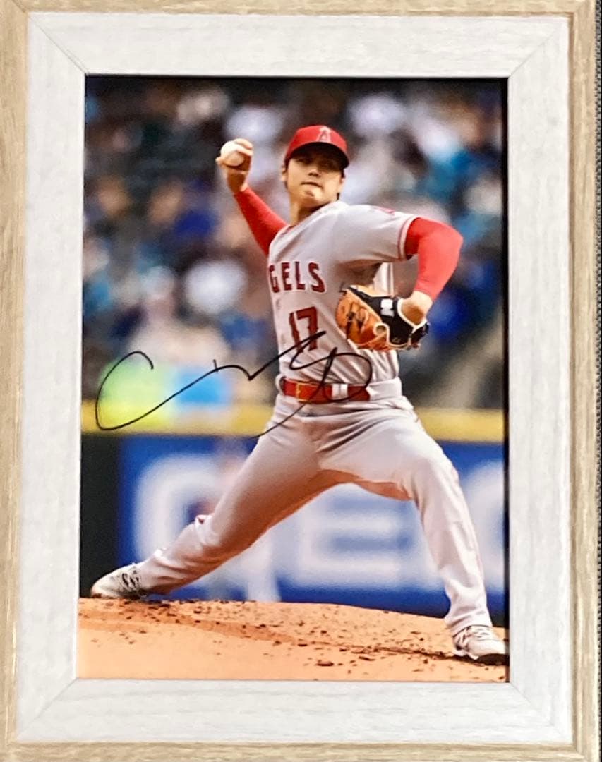 に*ん様 超希少/全米/市場価格/暴騰/メジャー/大谷翔平/直筆サイン入り /本