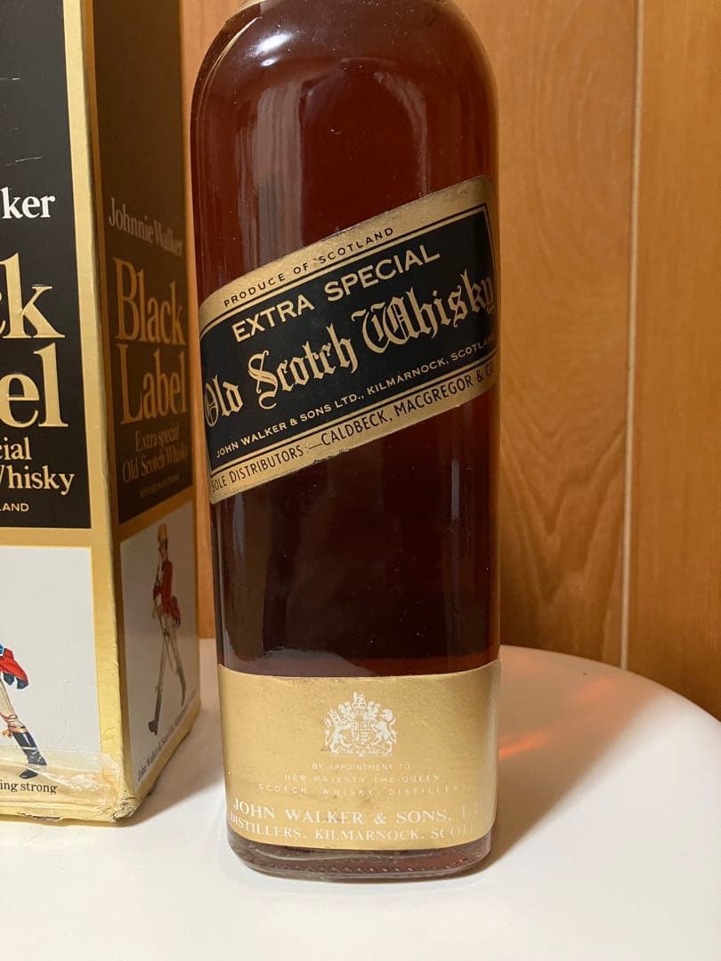 ジョニーウォーカー ブラック 黒 70年代