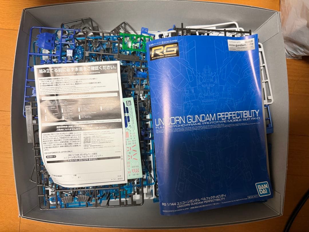 RG ガンダムベース限定　ユニコーンガンダム　ペルフェクティビリティ