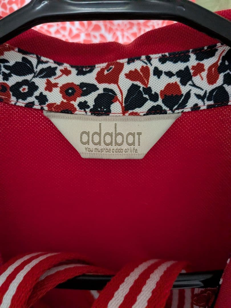 新品未使用 adabat レディース ワンピース ベルト ポーチ付 ゴルフ L