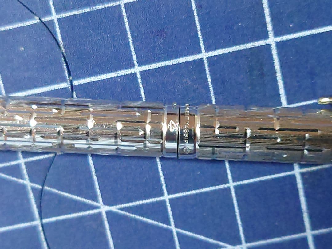 ウォーターマン CF クロコダイルARGENT MASSIF(純銀) ボールペン