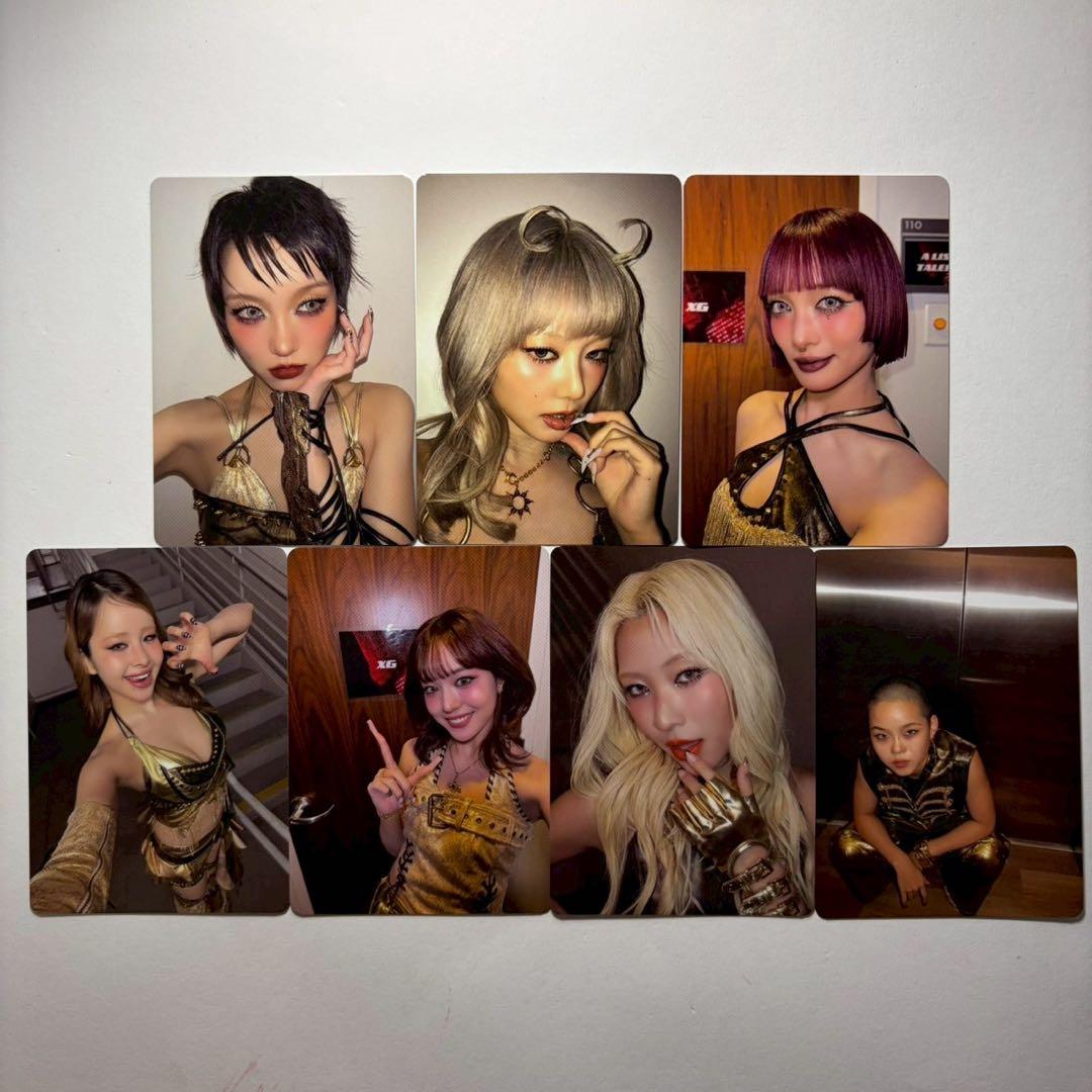 XG the core TSUTAYA 渋谷 popup ラキドロ 7種 コンプ