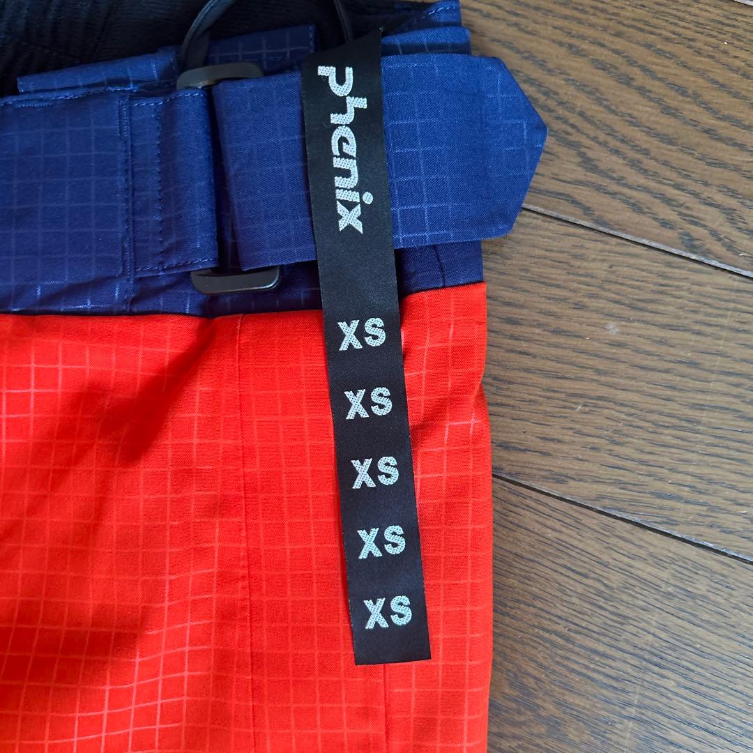 フェニックス　スキーウェア XS 青/赤