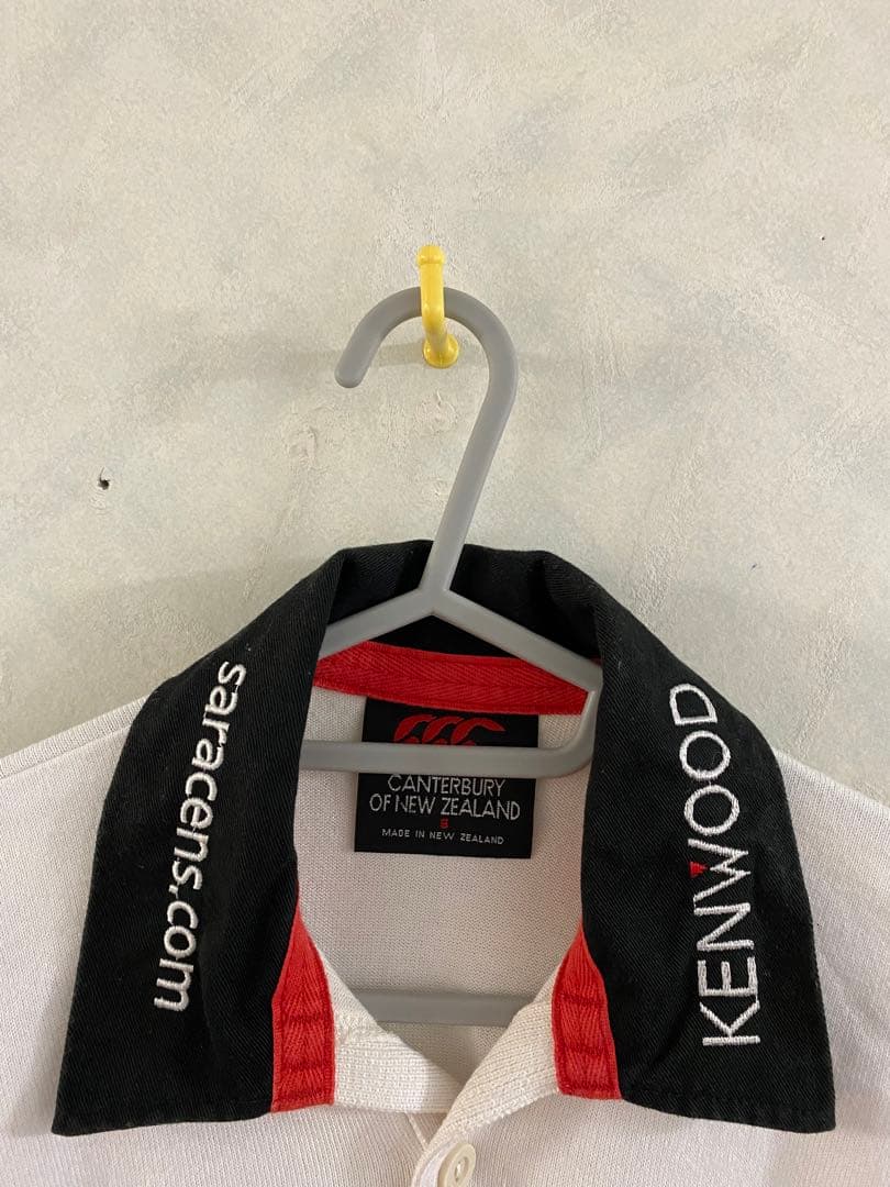 CANTERBURY SARACENS ラガーシャツ S KENWOOD