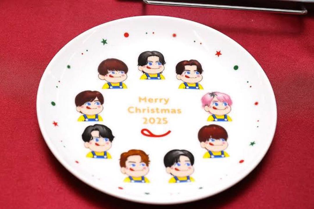 【非売品】FUJIYA ×  Man オリジナルクリスマスプレート