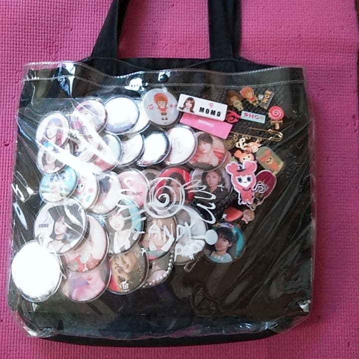 TWICE モモ 痛バ キャンディポップ トートバッグ