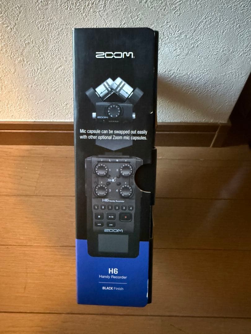 【SD付・動作良好】ZOOM H6 Black 2020ver ※電池蓋訳あり