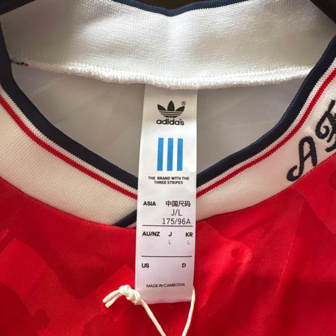 アーセナル adidas ユニフォームシャツ Lサイズ