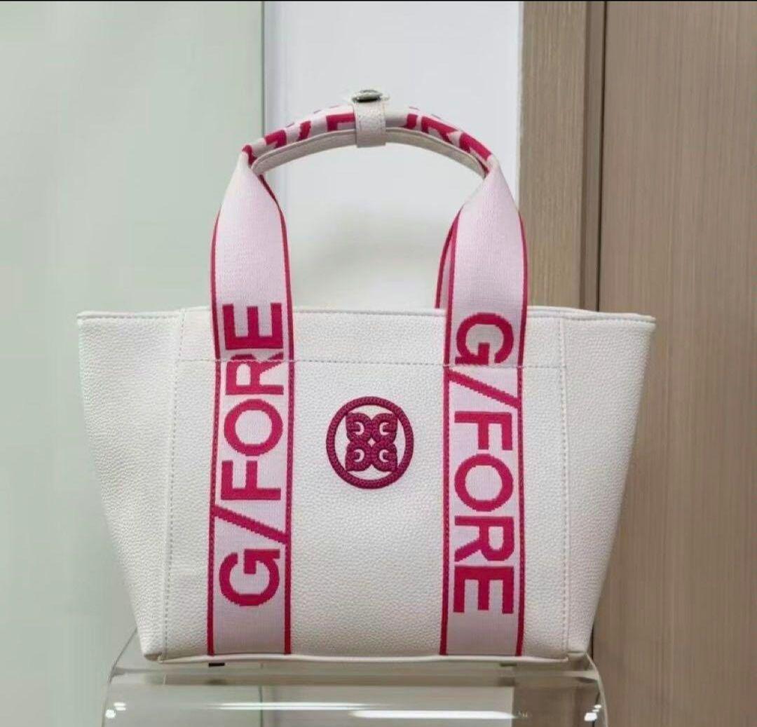 G/FORE カートバック ホワイト＆ピンク26