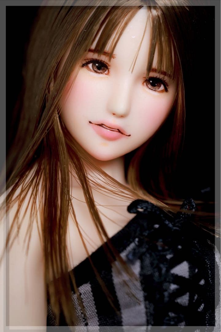 ♪♪ 1/6 　ドール カスタムドールヘッド　　睦実　(ともみ)　　♪♪