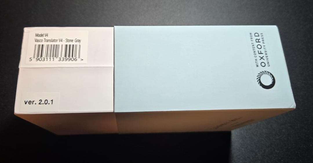 【ほぼ新品】Vasco Translator V4 翻訳機 Stone Grey