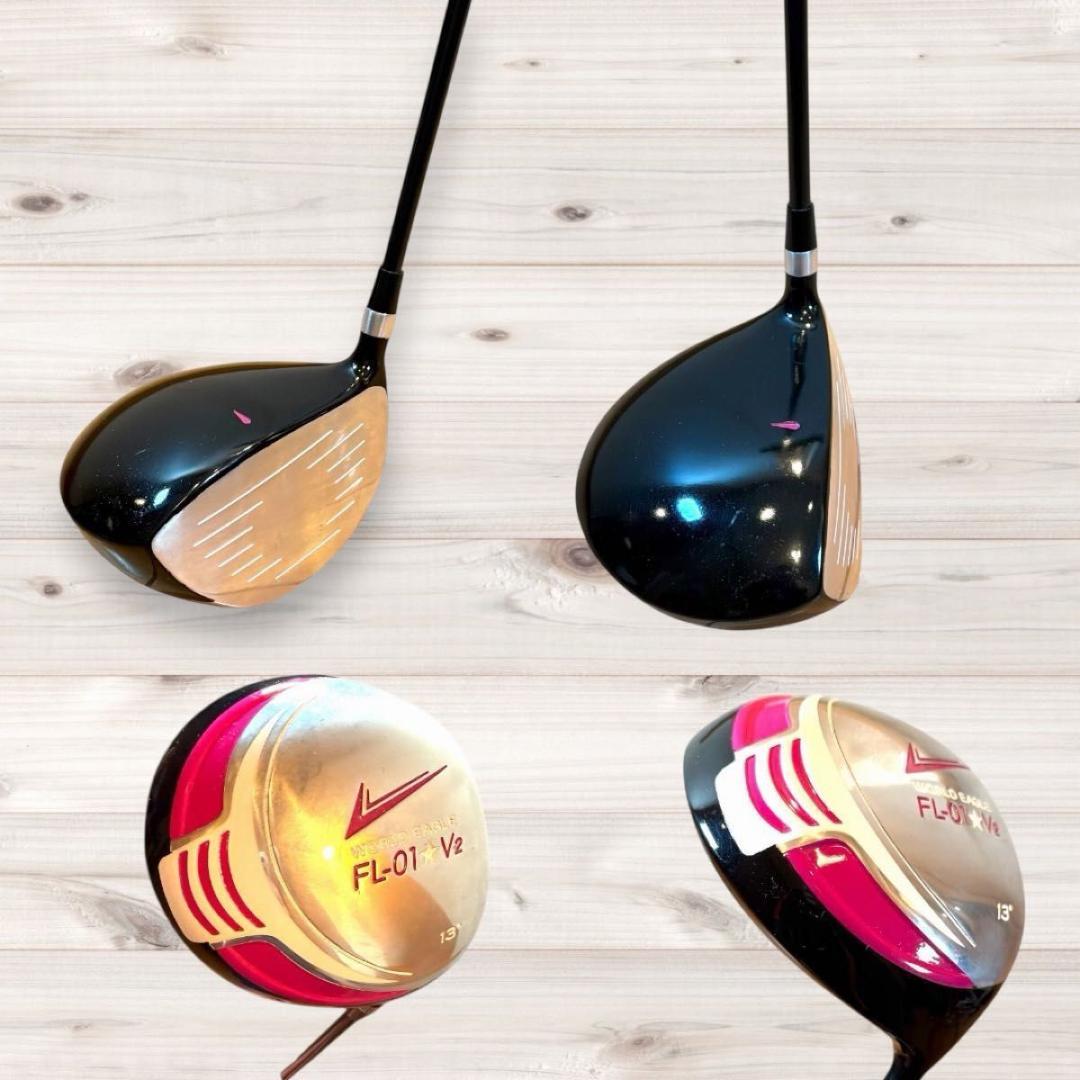 【おまけ付】ワールドイーグル FL-01 V2 10本セット クラブ ゴルフ