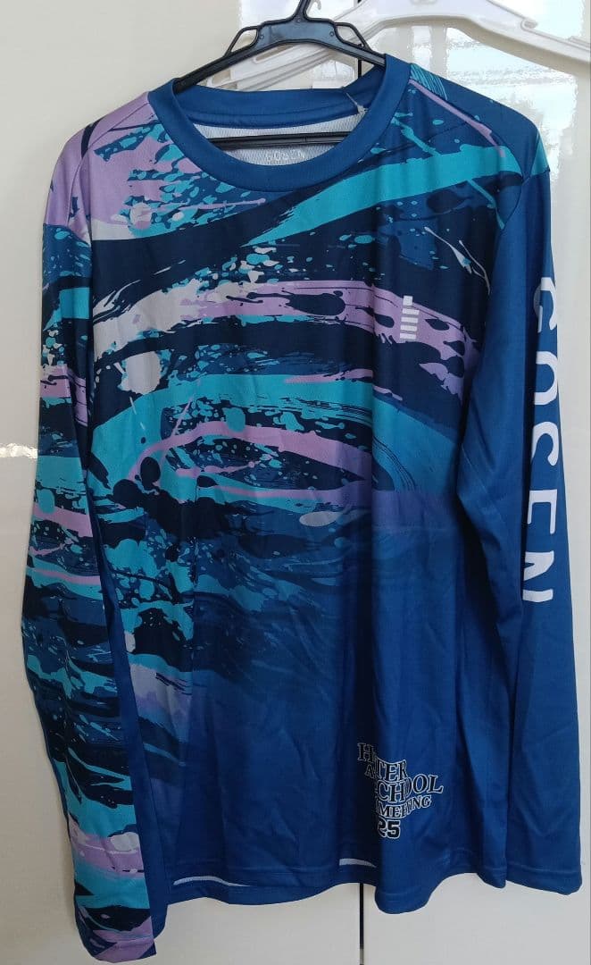 GOSEN 長袖Tシャツ ブルー 2025年インターハイ　佑愛