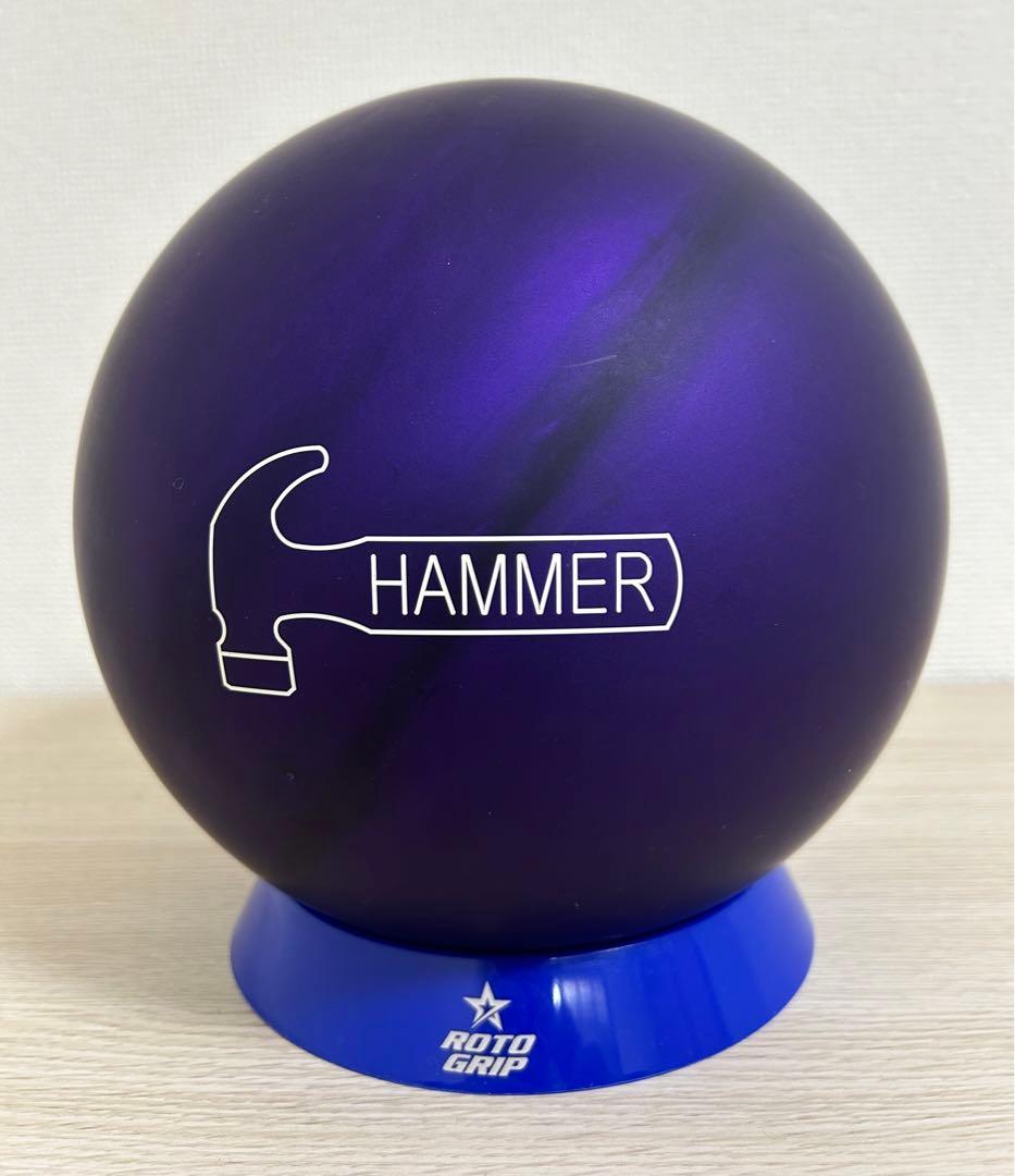 ボウリング　パープルパープルウレタン(15ポンド新品)