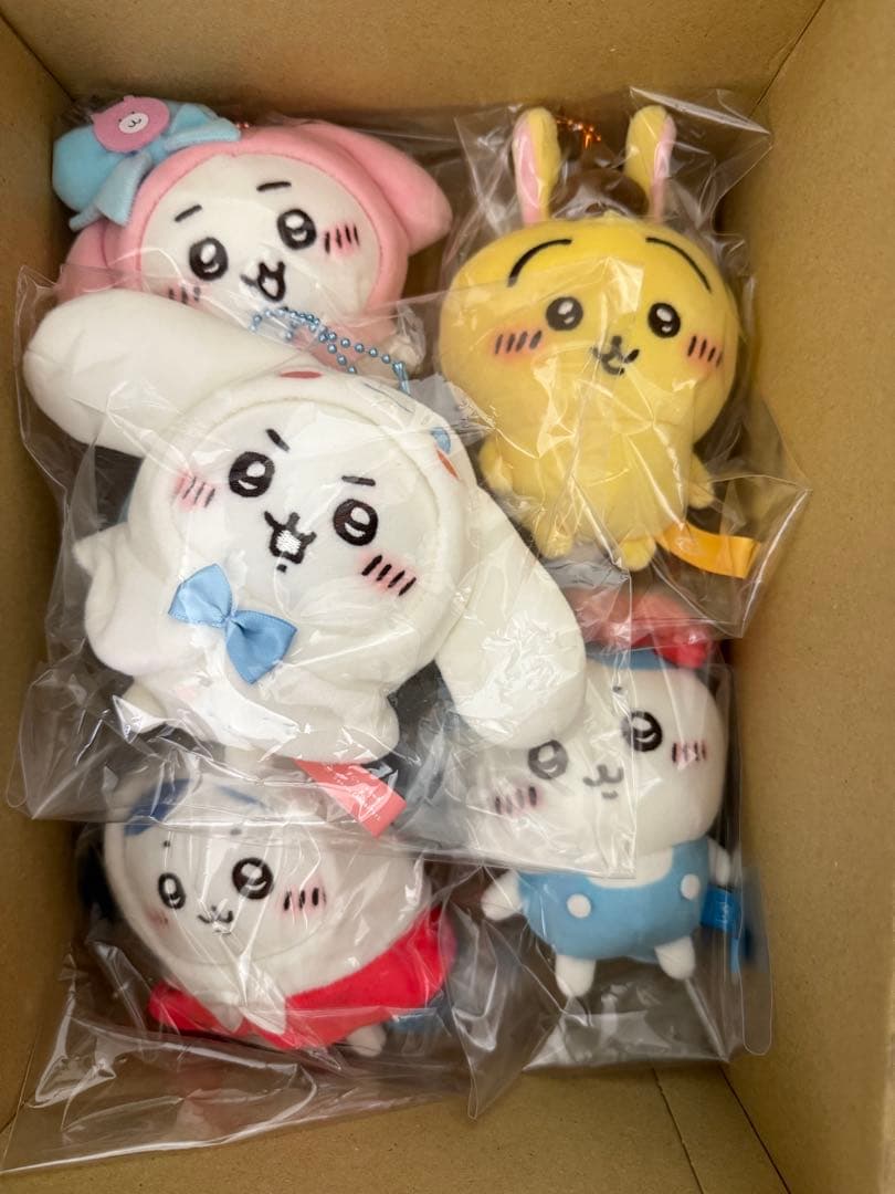ちいかわ サンリオキャラクターズ ぷちミニマスコット 5点セット
