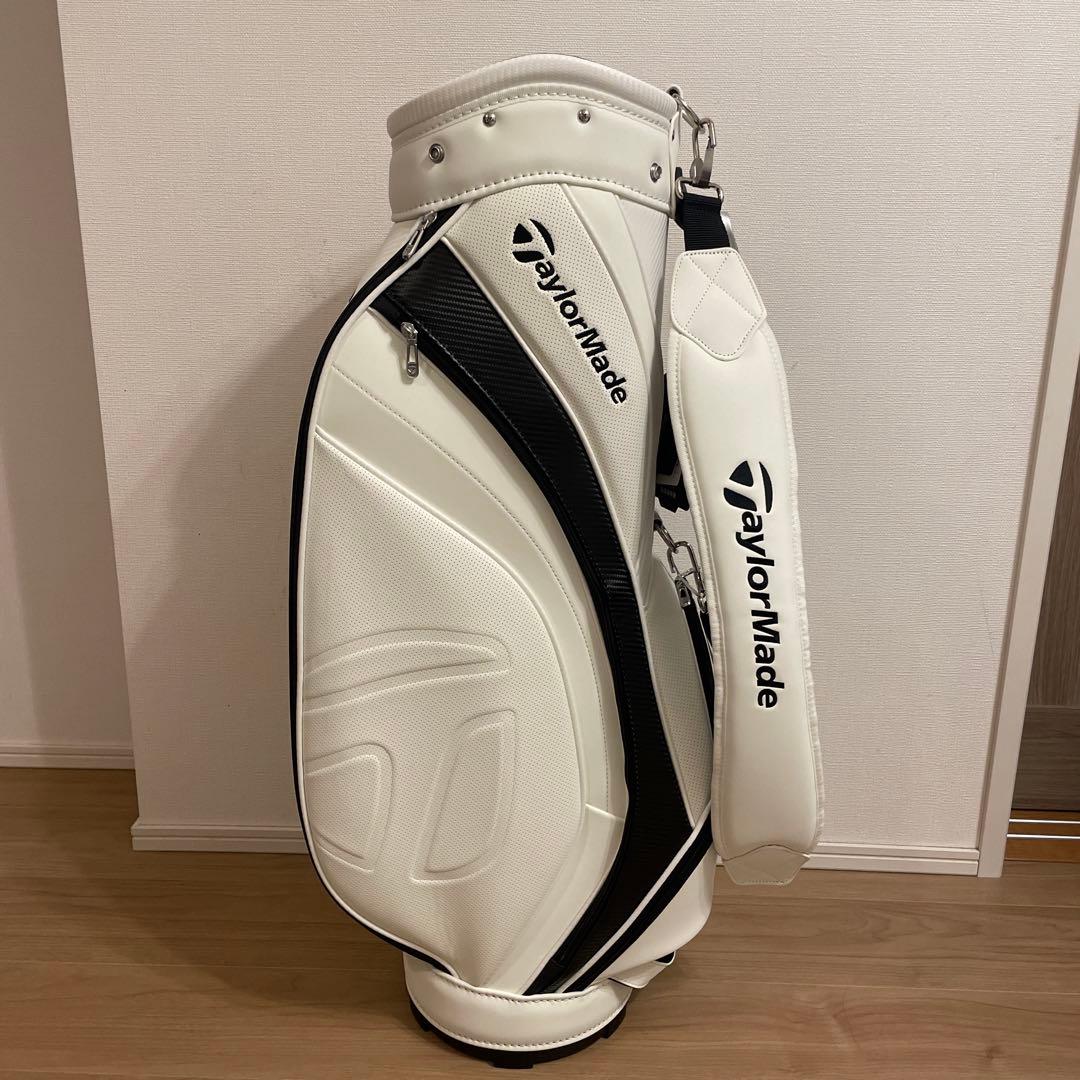 【新品】TaylorMade キャディバッグ　ホワイト