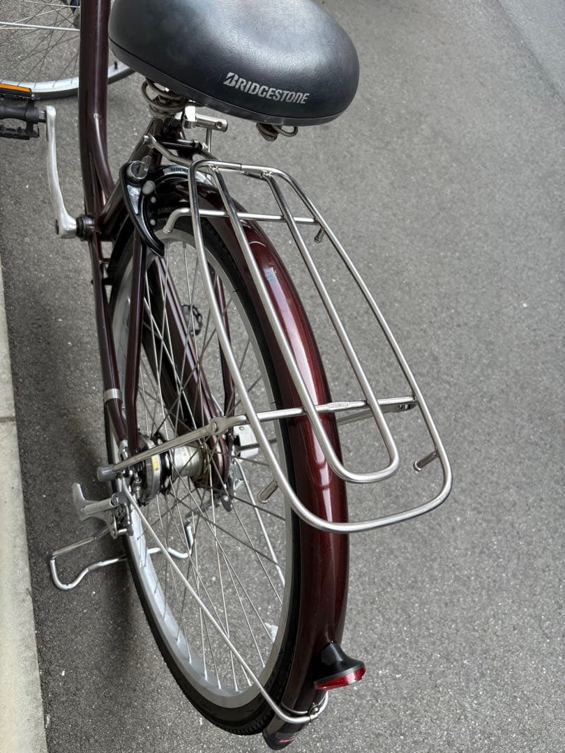 ブリヂストン　内装３段　茶