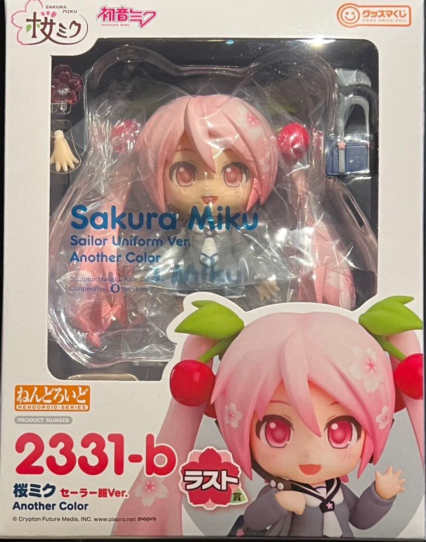 桜ミク　初音ミク　ラスト賞　フィギュア　ねんどろいど　グッスマくじ　ラスワン