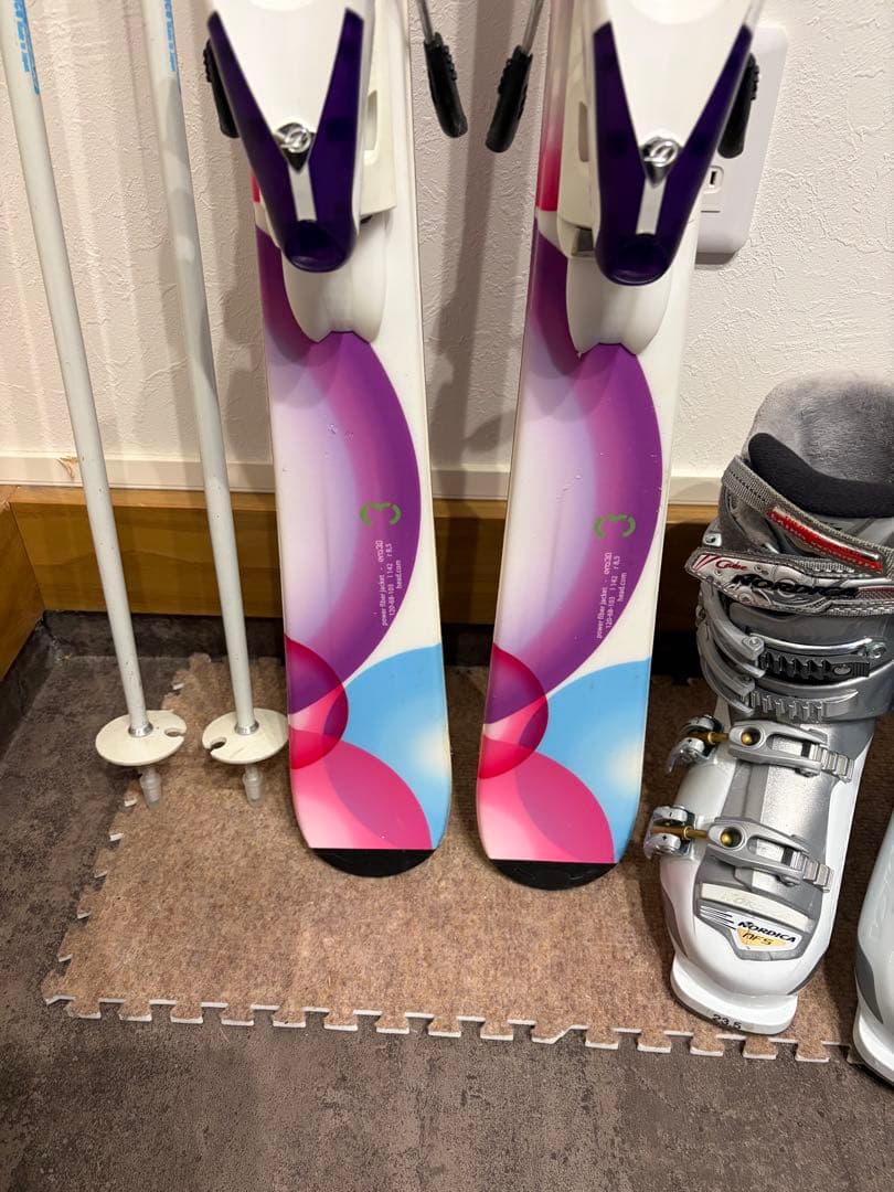 ★女の子.女性用 4点セット メンテナンス.HOTWAX済★ atomic k2