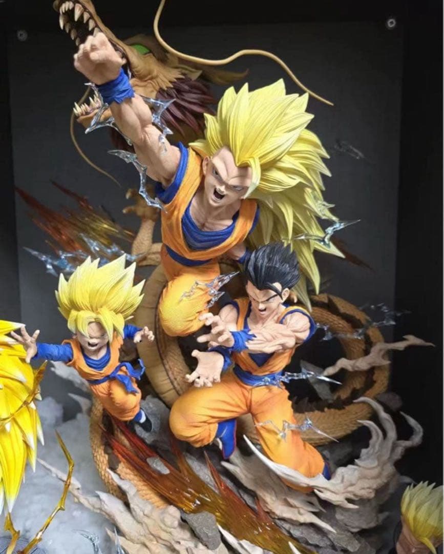 ドラゴンボール 孫悟空 ガレキ ガレージキットスタチューX①②②