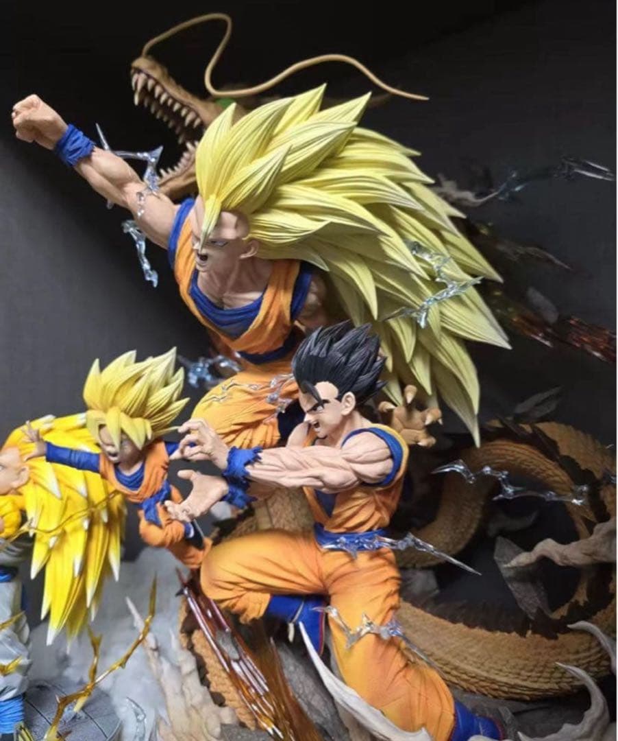 ドラゴンボール 孫悟空 ガレキ ガレージキットスタチューX①②②