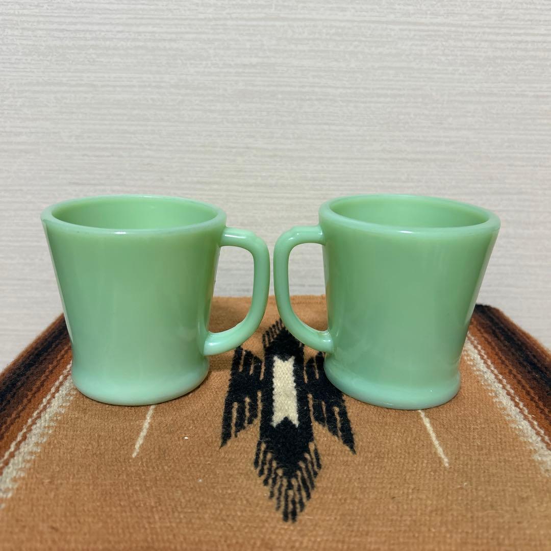 ファイヤーキング　ジェダイマグ2個セット　ミッドセンチュリー　アンティーク食器