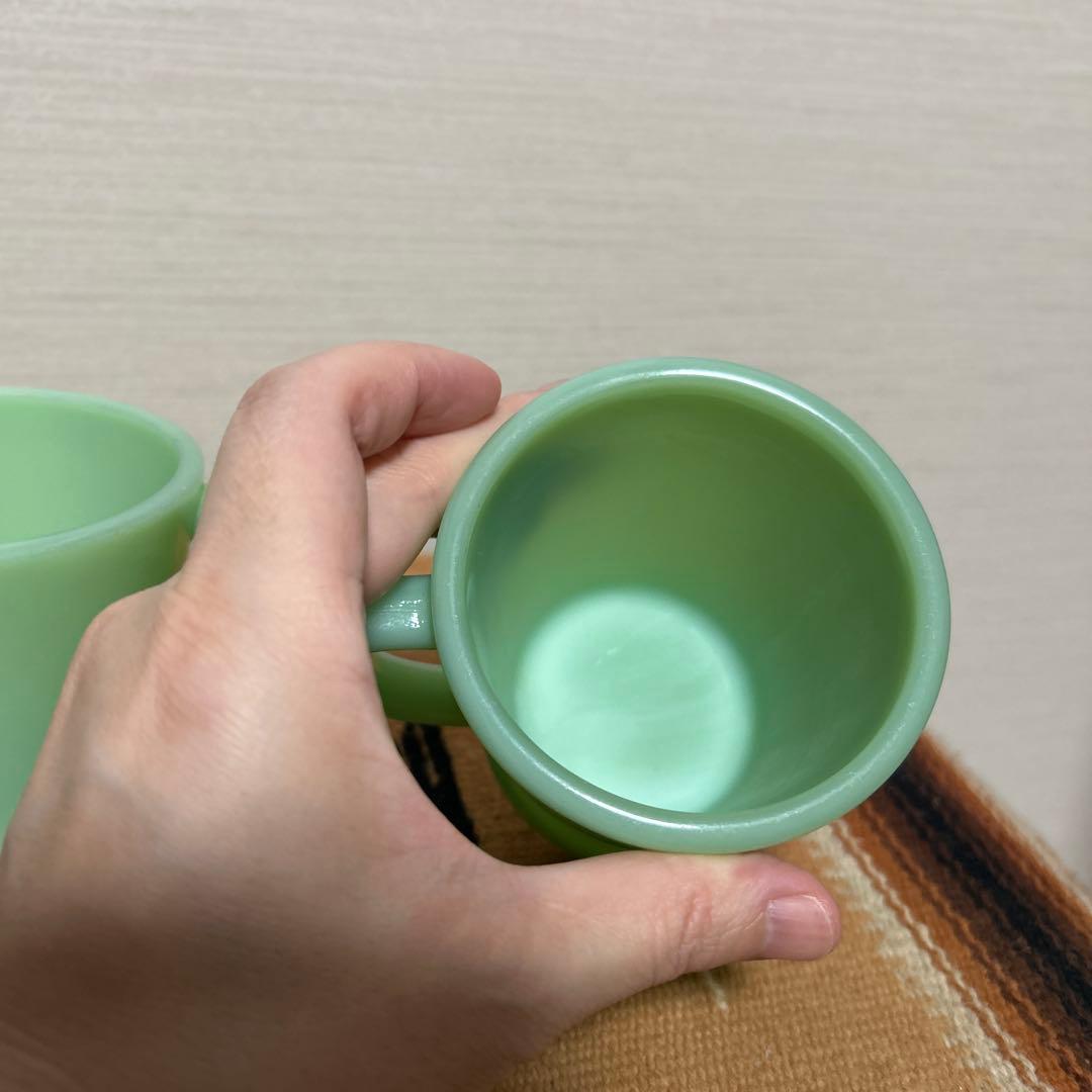 ファイヤーキング　ジェダイマグ2個セット　ミッドセンチュリー　アンティーク食器