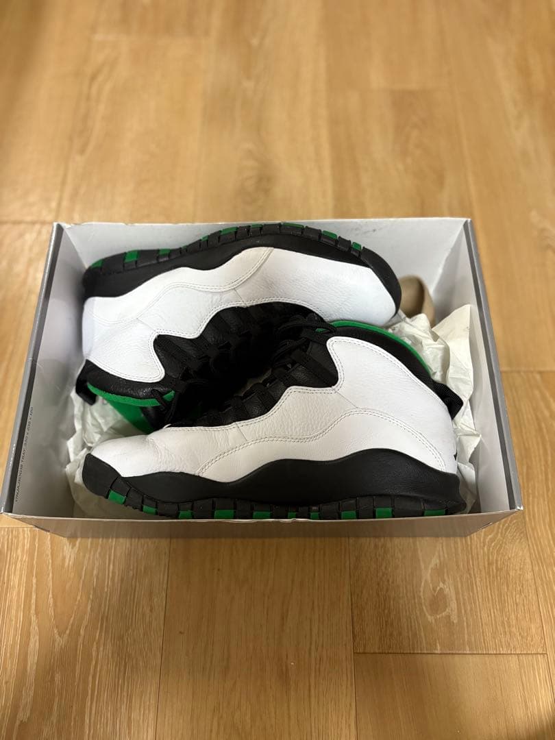 AIR JORDAN 10 RETRO White×Green