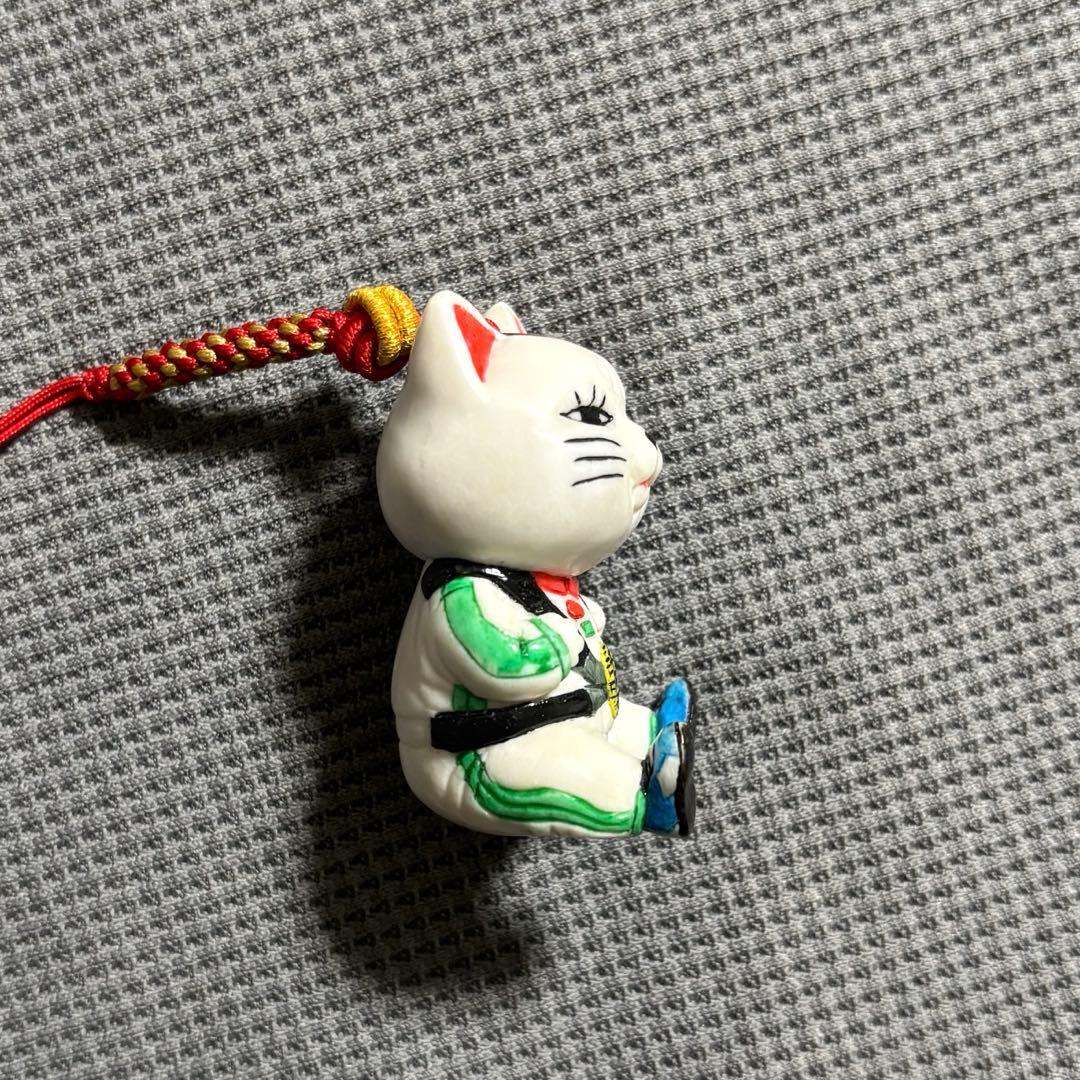 ダンダダン　ターボババア　招き猫　根付　ストラップ