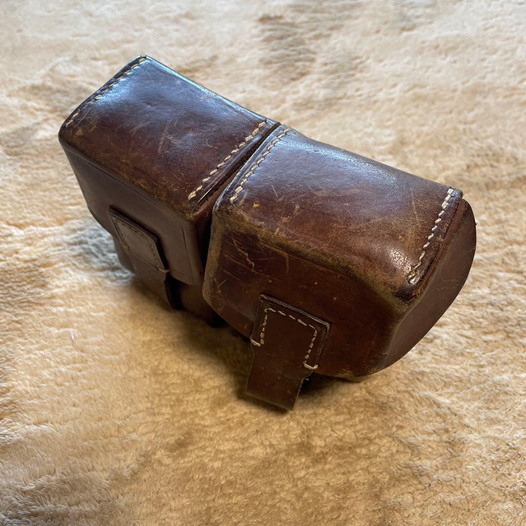 ミリタリー　ポーチ　レザー