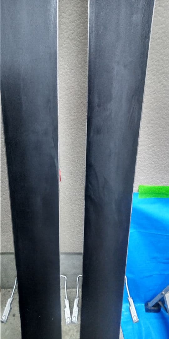 エラン　パウダーモデル スキー 木目調 　サロモンバインディング　185cm