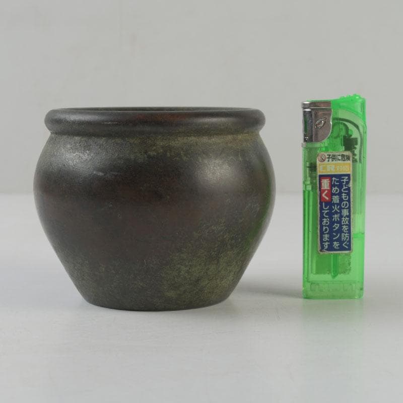 中国　古銅宣徳銅　香炉　在銘　C　8601