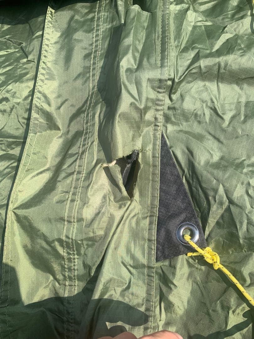 ジャンク品　バルホール　アウターテント