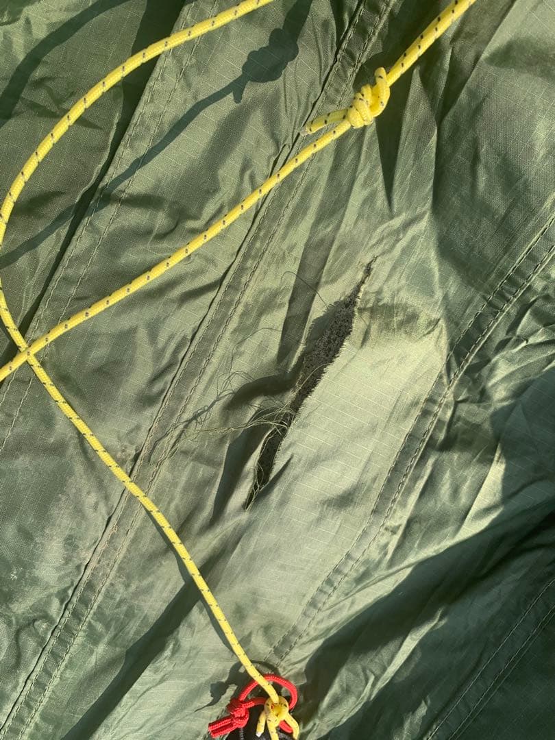 ジャンク品　バルホール　アウターテント